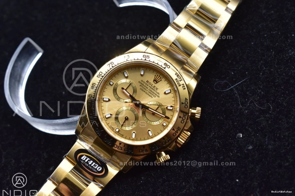 Bracelet on 116508 747 SA Durable YG Edition Dial YG Best Daytona 1:1 BTF 1210